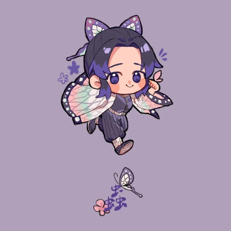 Hài hước và đáng yêu với shinobu giyuu chibi siêu cấp