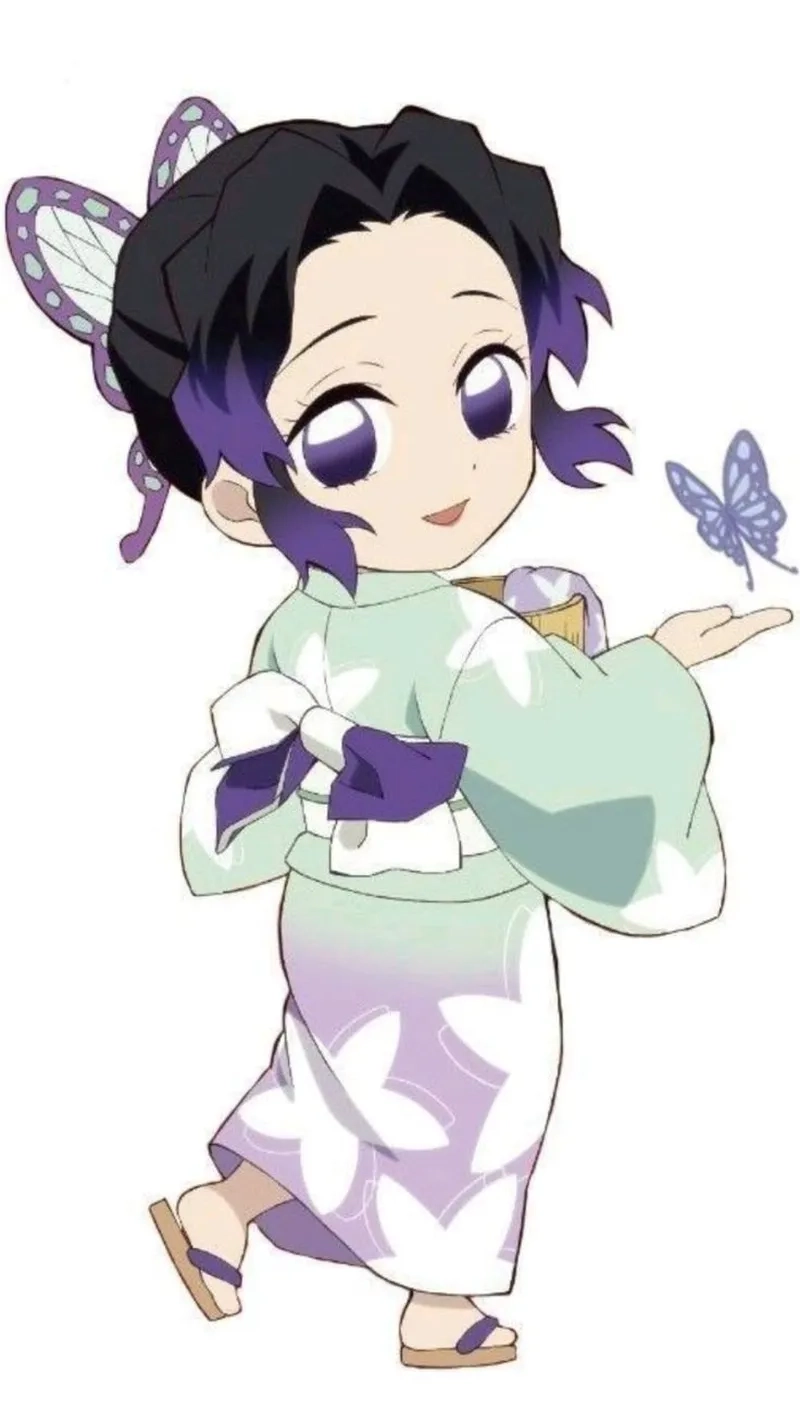 Thế giới anime shinobu chibi đẹp đến ngỡ ngàng