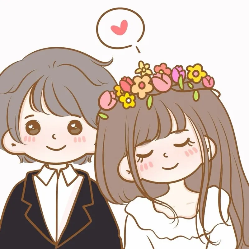 Không thể cưỡng lại độ dễ thương của anime chibi cặp đôi cute
