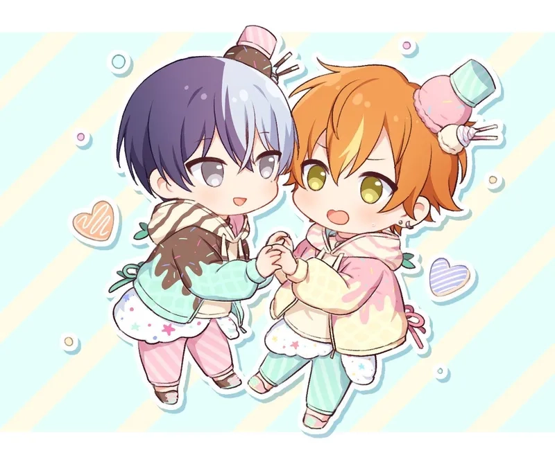Bộ sưu tập hình ảnh anime chibi cặp đôi dễ thương hút mắt