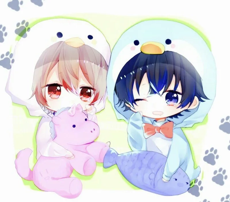 Hút hồn người xem với hình ảnh cặp đôi chibi tình tứ