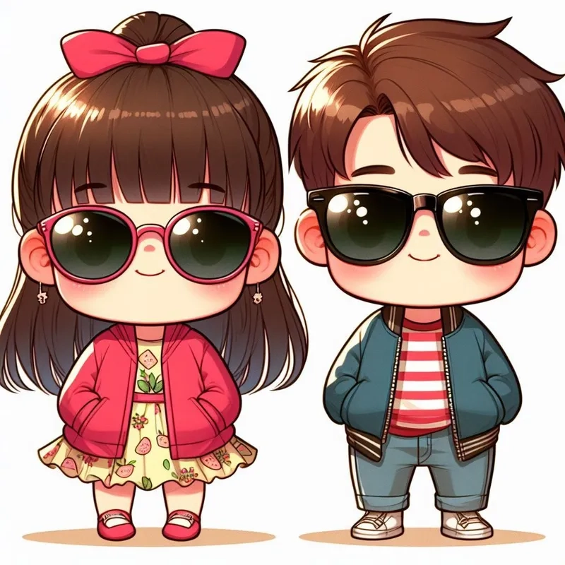 Thoả sức lựa chọn với bộ ảnh chibi cặp đôi cute hot nhất