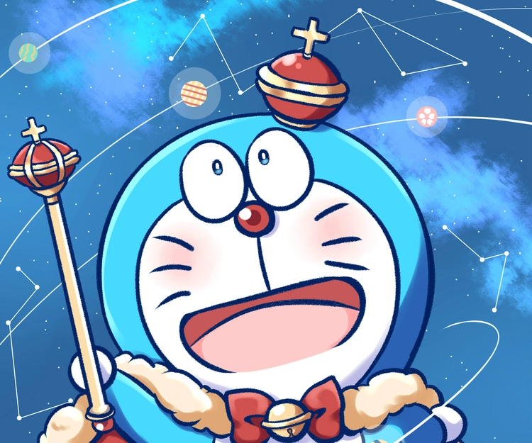 Hình ảnh Doremon cute dễ thương tạo cảm giác thân thuộc