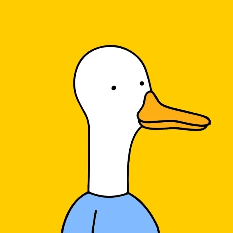 Avatar meme vịt cực kỳ đáng yêu