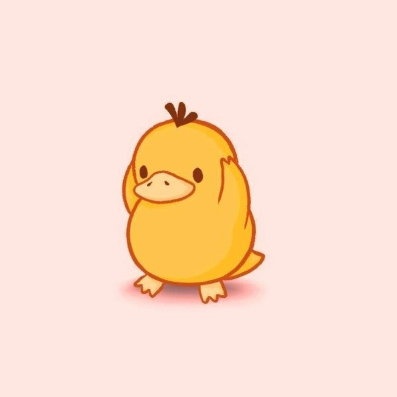 Ảnh meme vịt vàng cực dễ thương