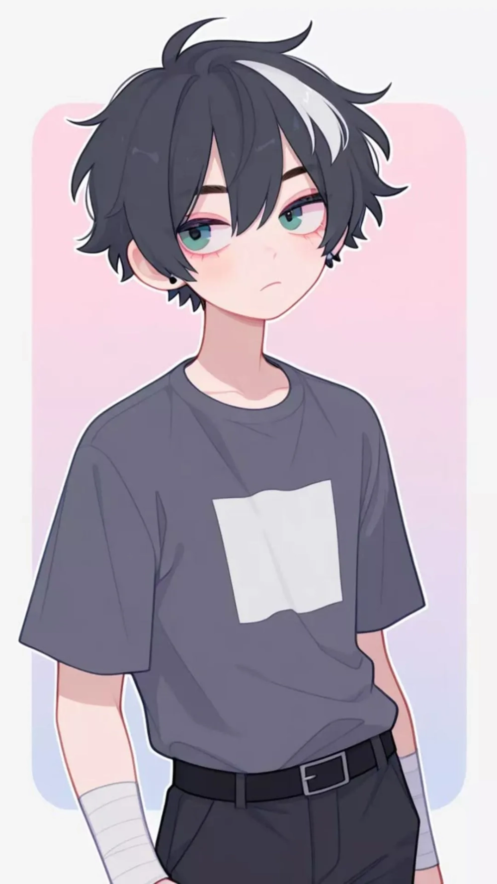 Thêm sắc màu với ảnh nền anime cute nam cho điện thoại