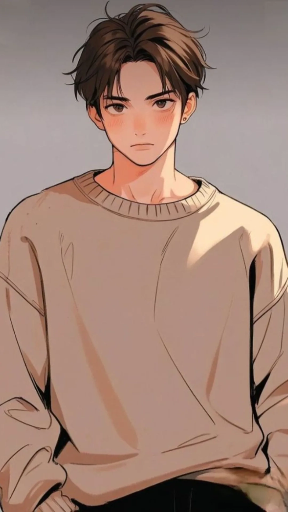 Thể hiện cá tính với hình nền anime trai ngầu