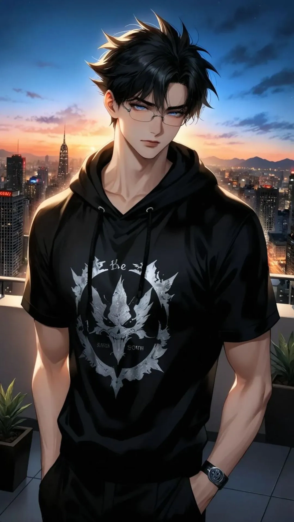 Tải ngay hình nền anime nam cute cho điện thoại
