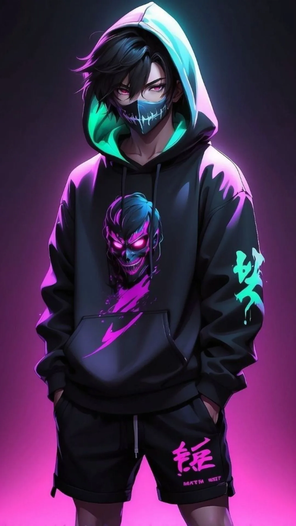 Thể hiện cá tính với hình nền anime nam ngầu