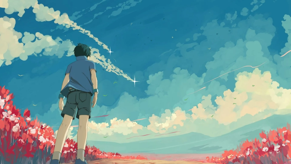 Trang trí máy tính với ảnh hình nền anime nam tuyệt đẹp