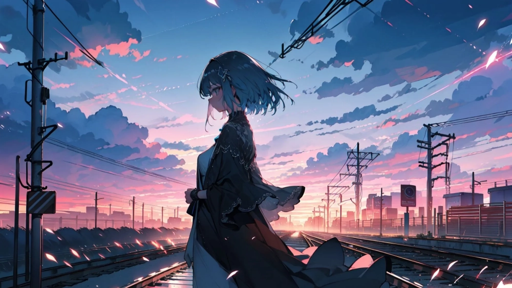 Bộ hình nền đẹp anime ngầu nữ dành cho fan anime