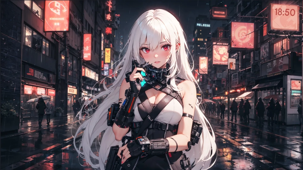 Cập nhật ngay hình nền đẹp anime nữ ngầu cho máy tính