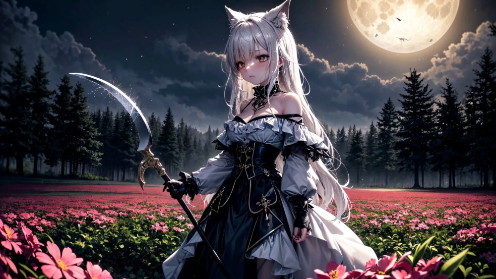 Bộ sưu tập hình nền cute anime nữ đáng yêu