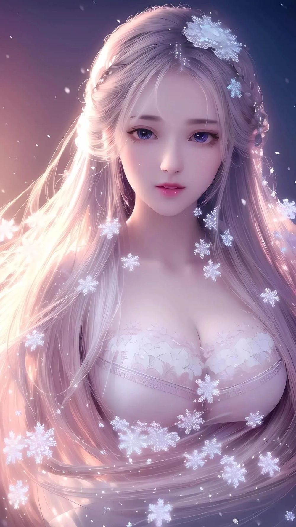 Làm mới giao diện với hình nền anime nữ đẹp