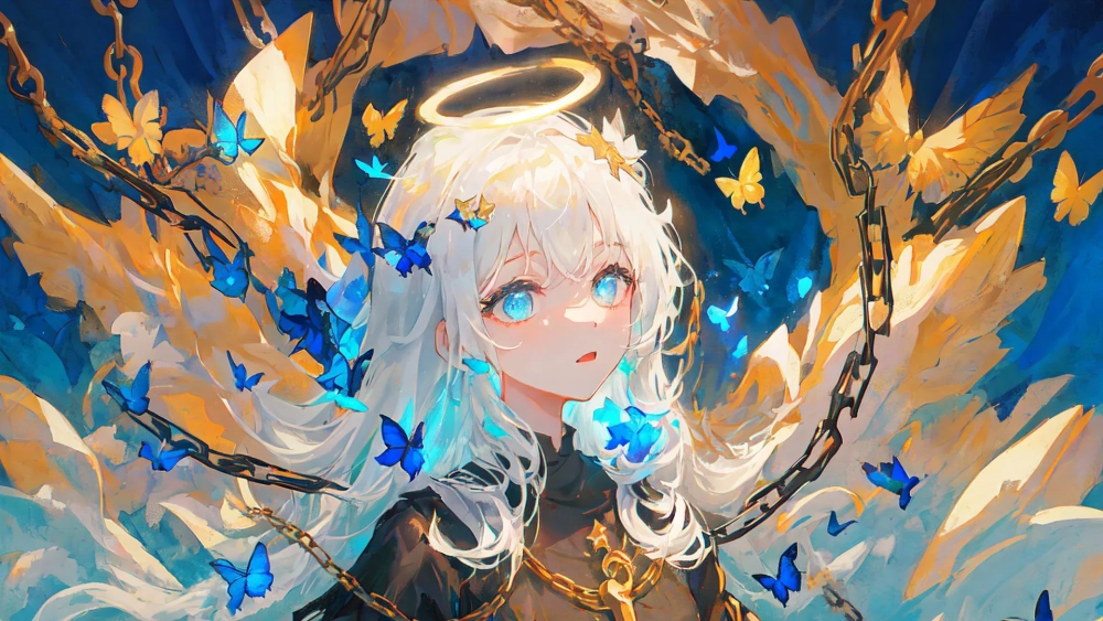 Bộ sưu tập hình nền máy tính anime nữ đẹp mê hồn