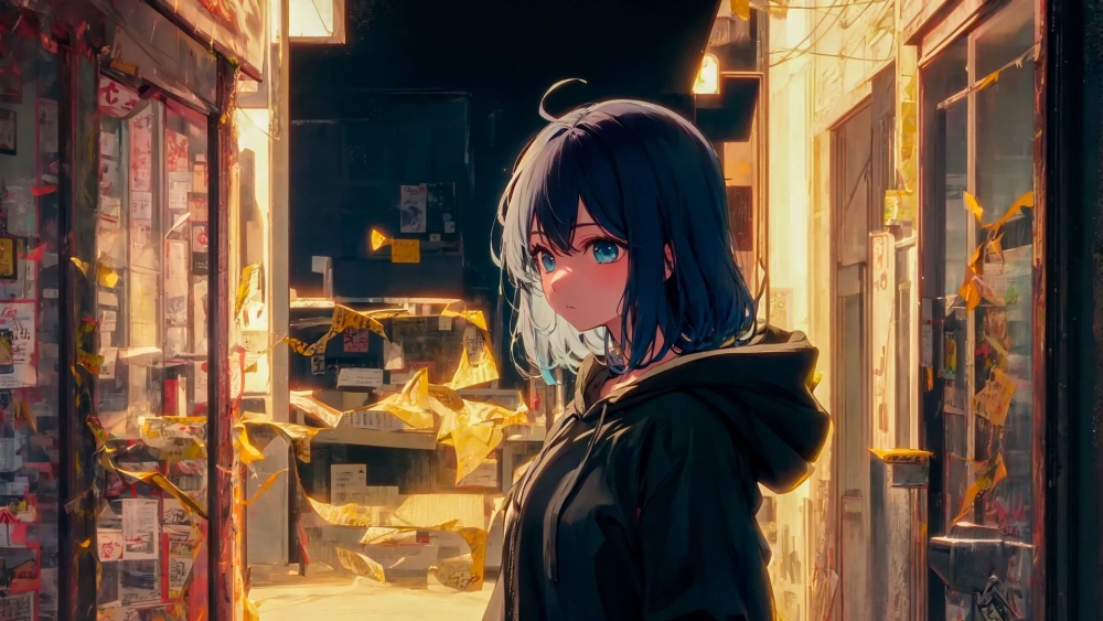 Chiêm ngưỡng hình nền máy tính anime nữ 4k sắc nét