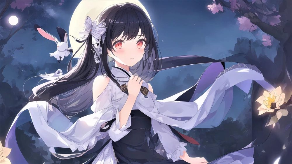 Tải về hình nền máy tính anime nữ cute đáng yêu nhất