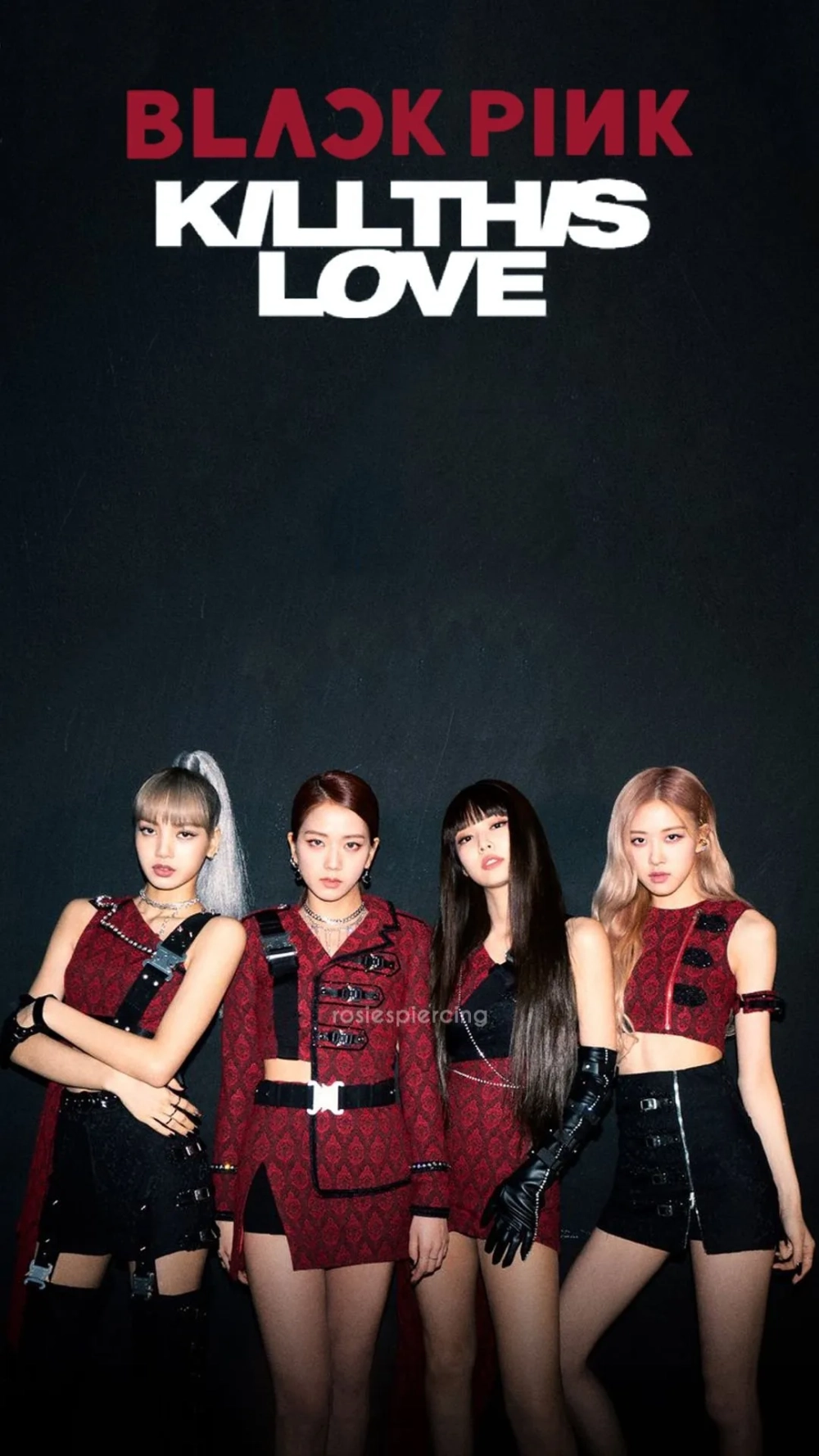 Thể hiện đam mê với phông nền Blackpink độc đáo