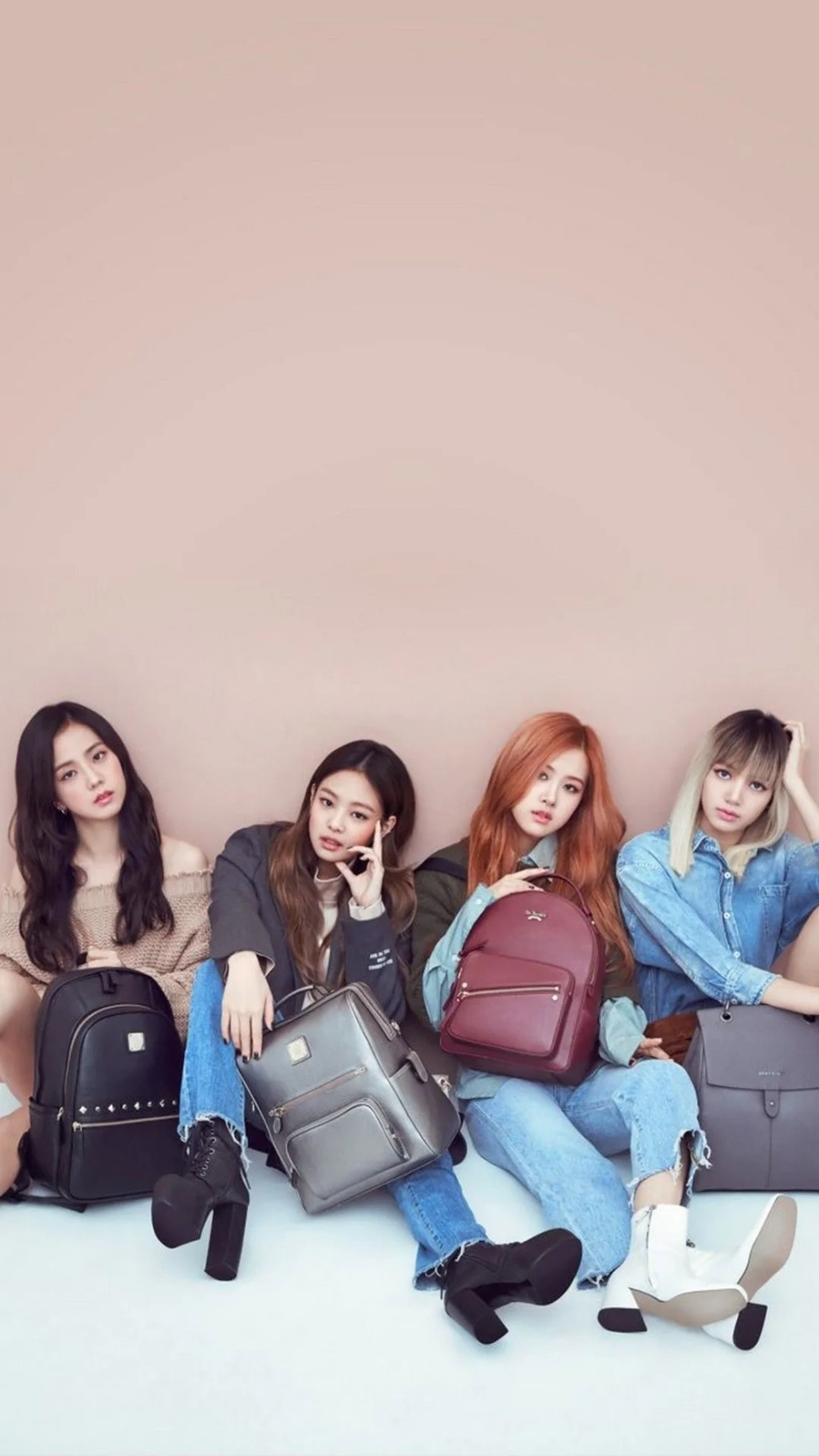 Ngầu chuẩn Blink với hình nền điện thoại Black Pink cực chất