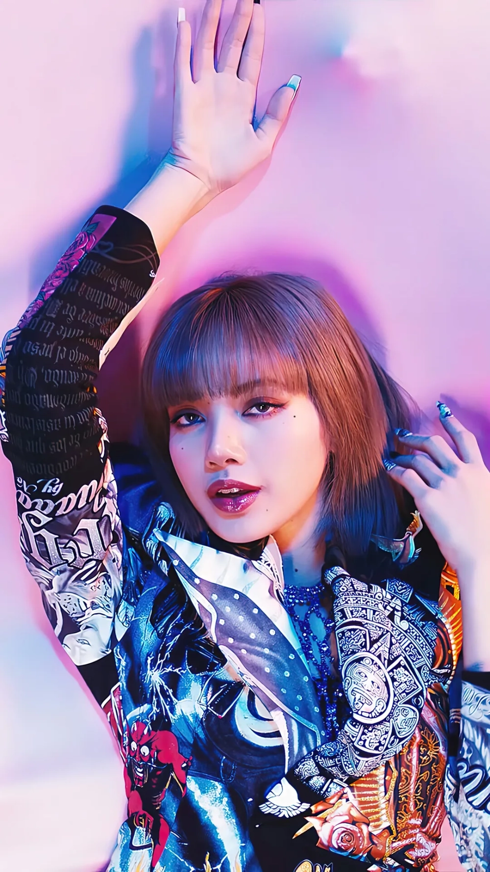 Điện thoại nổi bật với hình nền Blackpink Lisa cực cute
