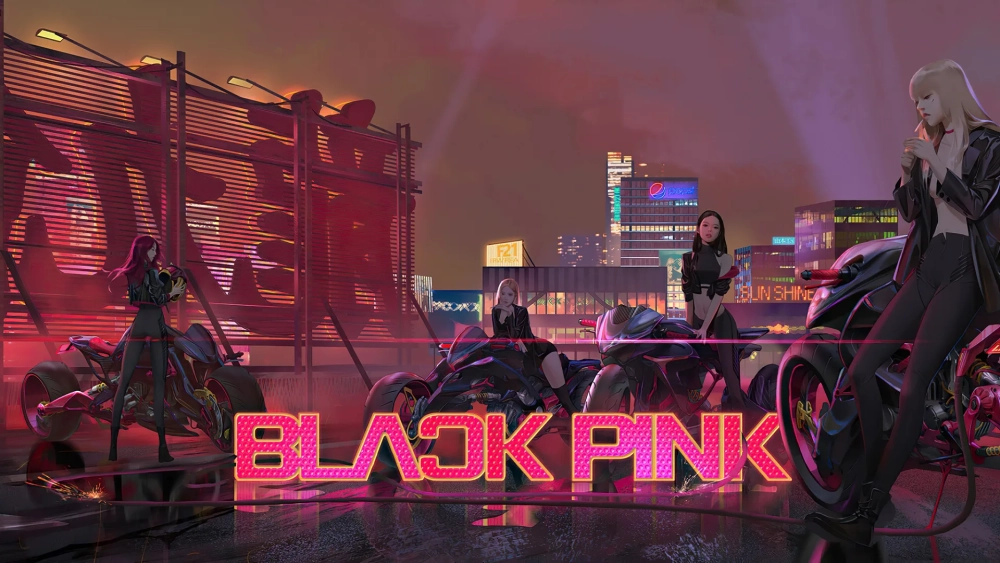 Đáng yêu quá mức chịu đựng với hình nền Black Pink cute
