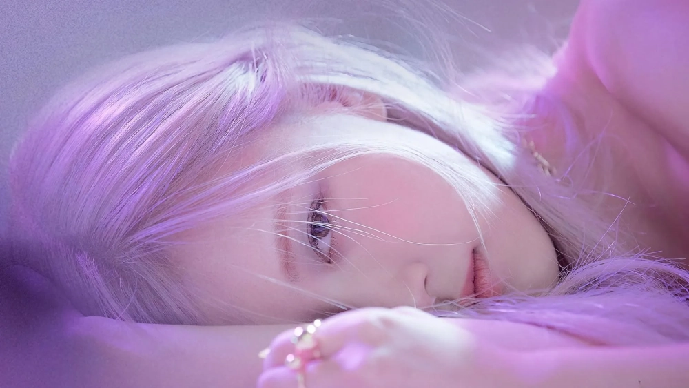 Gu tinh tế không lẫn vào đâu với ảnh nền Rosé cực chill