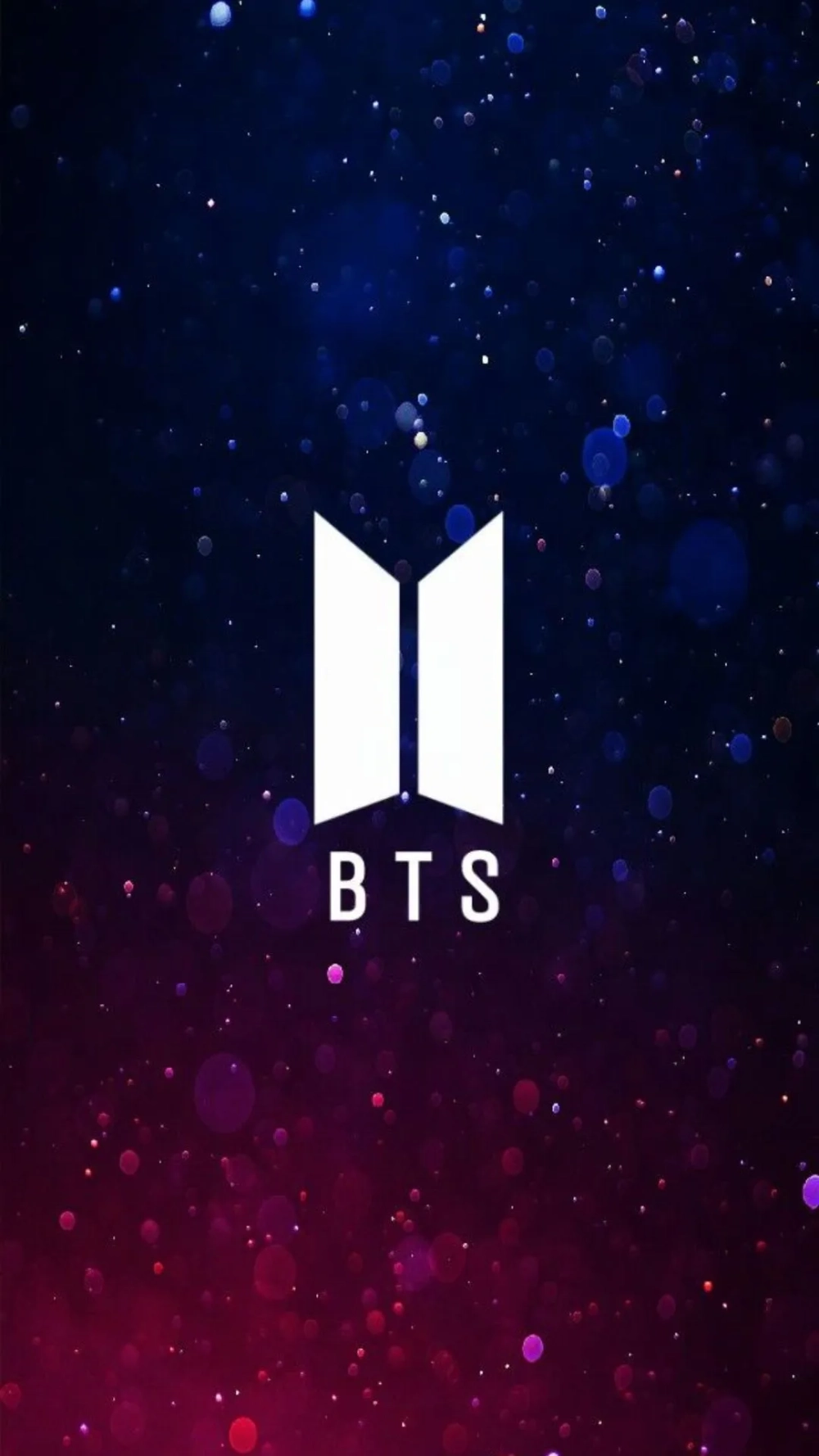 Biểu tượng idol độc quyền hình nền logo BTS cực chất