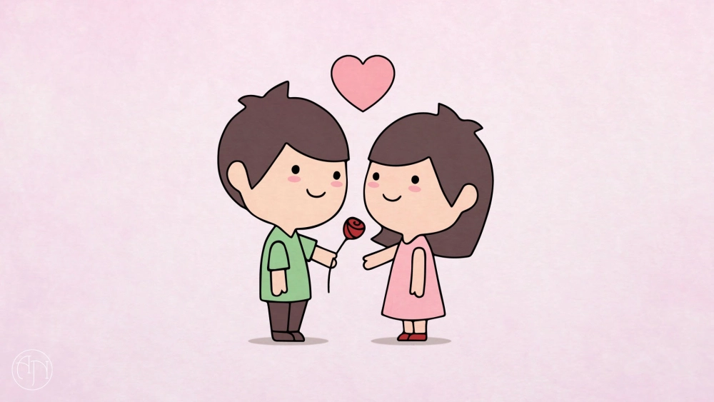 Cùng người ấy chọn hình nền tình yêu cặp đôi cute siêu đẹp