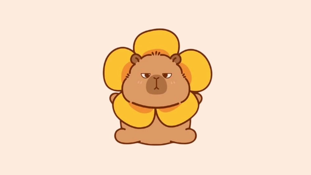 Khám phá chibi cute hình nền Capybara cho máy tính cực dễ thương