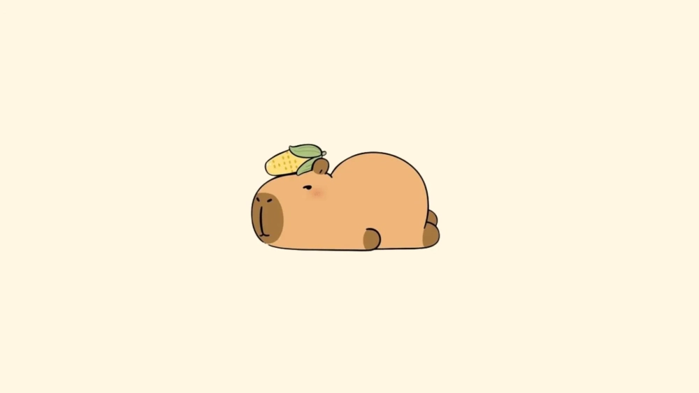 Tìm thấy niềm vui trong mỗi ngày với hình nền Capybara siêu cute