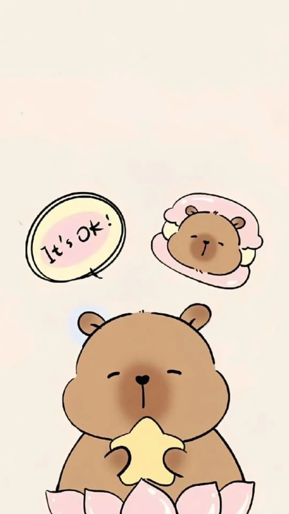Làm cho điện thoại thêm đáng yêu với hình nền Capybara avatar
