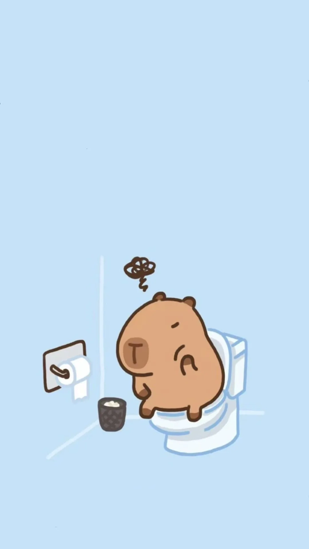Hình nền Capybara dễ thương cho điện thoại của bạn