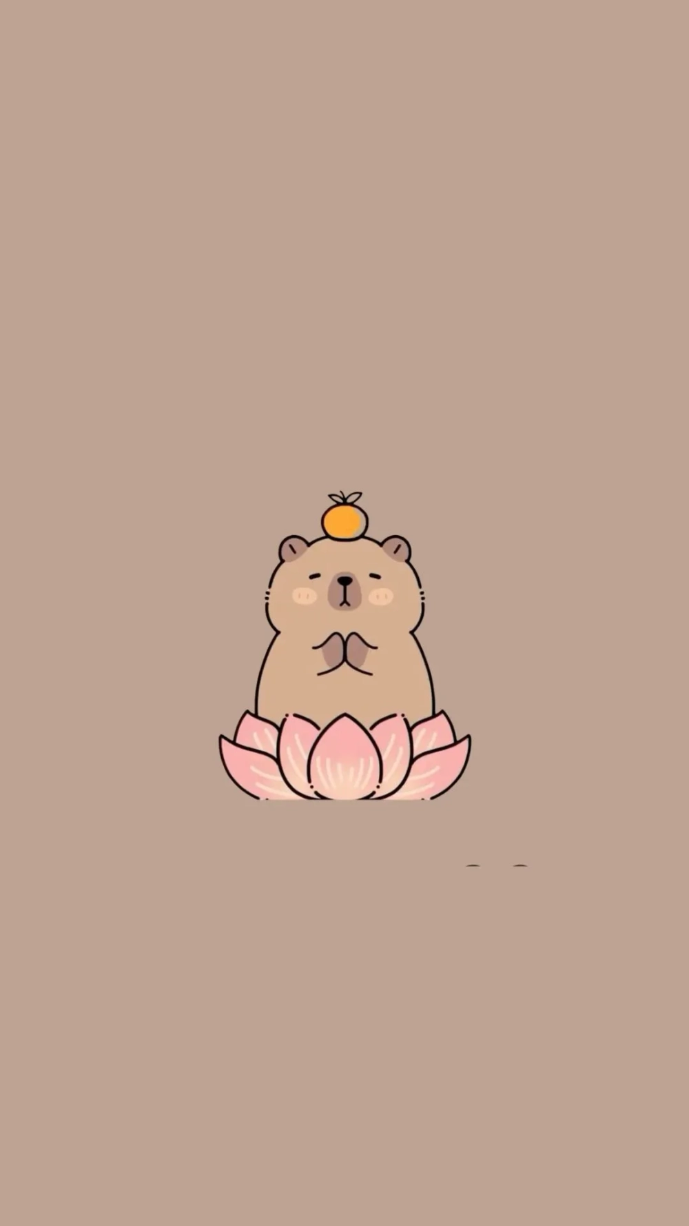 Tìm thấy niềm vui trong mỗi lần mở điện thoại với hình nền Capybara điện thoại