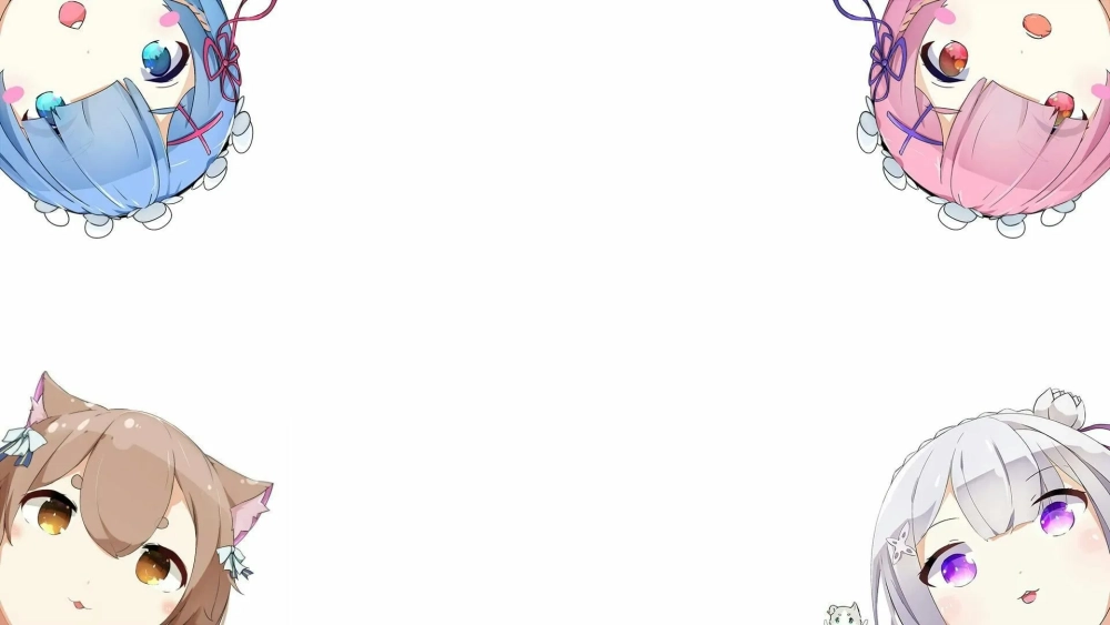 Ảnh nền chibi dễ thương làm mới góc làm việc của bạn một cách dễ dàng
