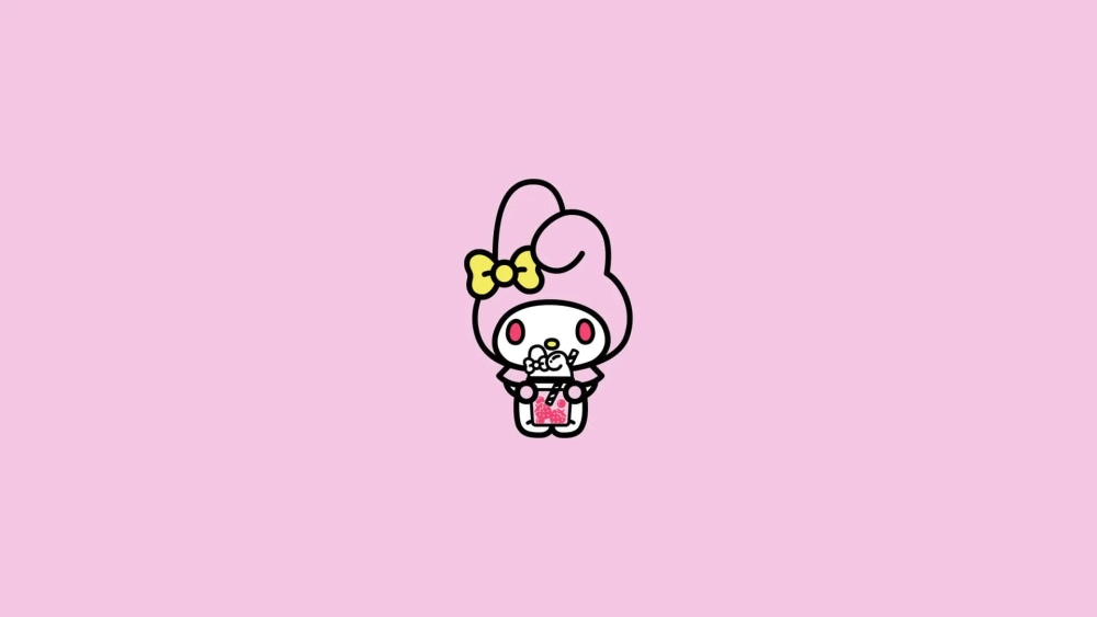 Hình nền chibi màu hồng cho máy tính của bạn thêm phần tươi sáng và ngọt ngào