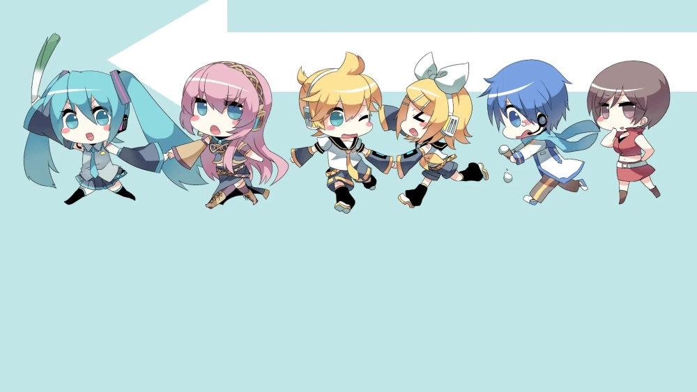 Khám phá hình nền máy tính chibi dễ thương làm sáng bừng không gian