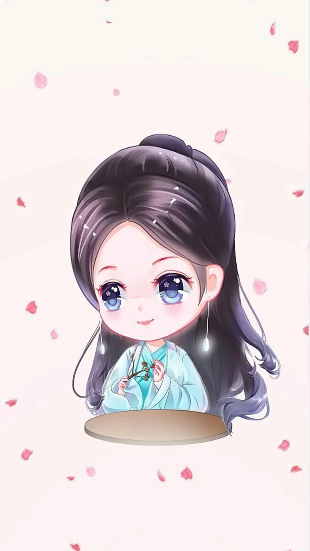 Thêm chút dễ thương với ảnh nền anime chibi siêu xinh