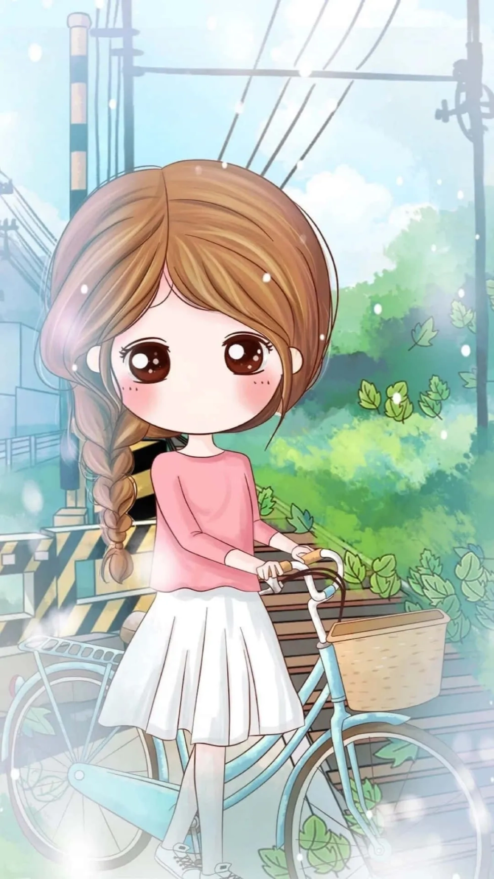 Tải ngay hình nền anime chibi siêu cute để dế yêu thêm sinh động