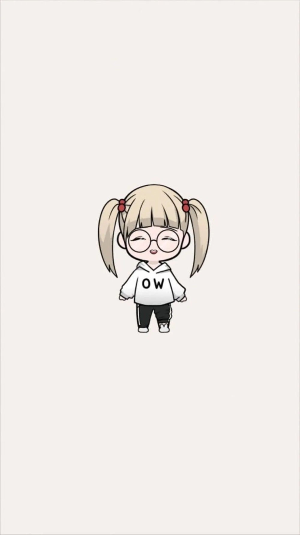 Tạo điểm nhấn với hình nền chibi cute nữ siêu đáng yêu
