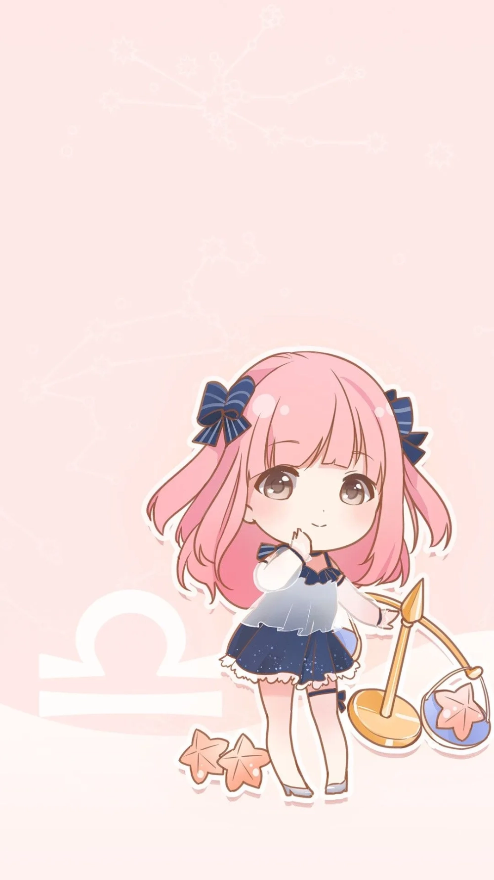 Hình nền cô gái chibi đẹp và dễ thương cho smartphone của bạn