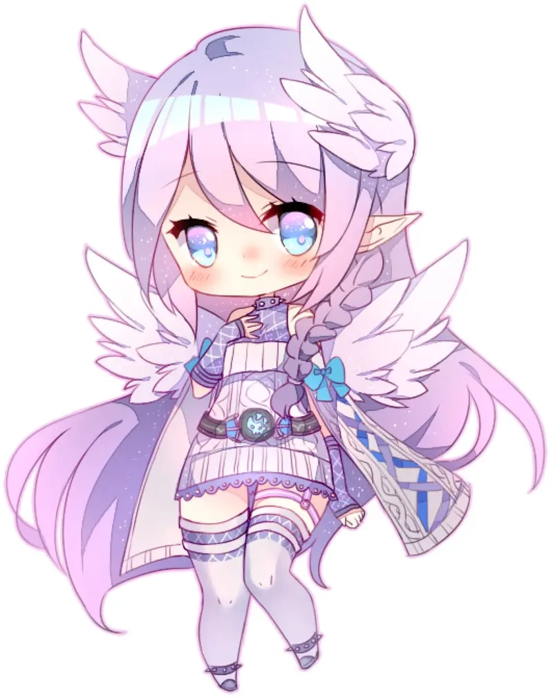 Ngọt ngào với bộ chibi hình nền cute cực yêu