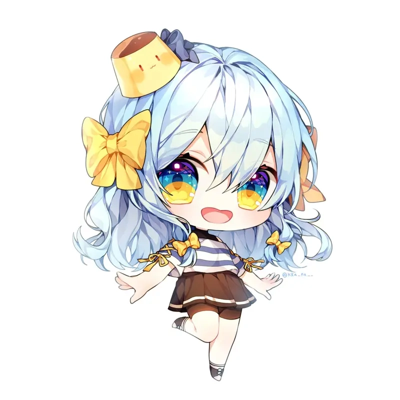Tải nhanh ảnh nền chibi cực dễ thương cho điện thoại