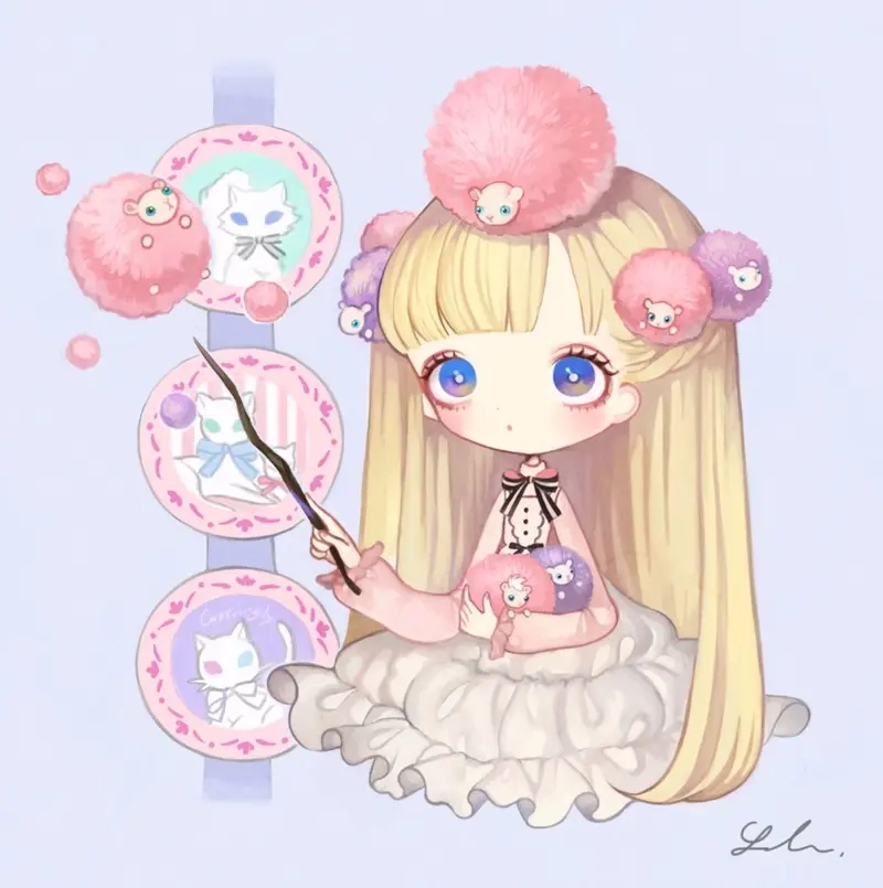 Siêu yêu luôn với hình nền anime chibi dễ thương