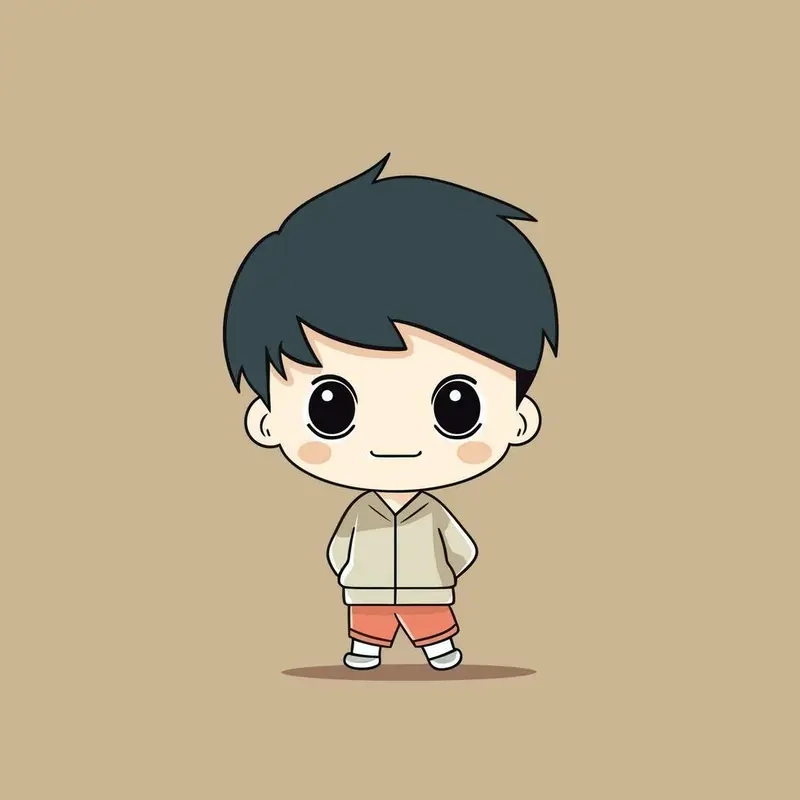 Thay áo mới cho điện thoại với hình nền anime nam chibi