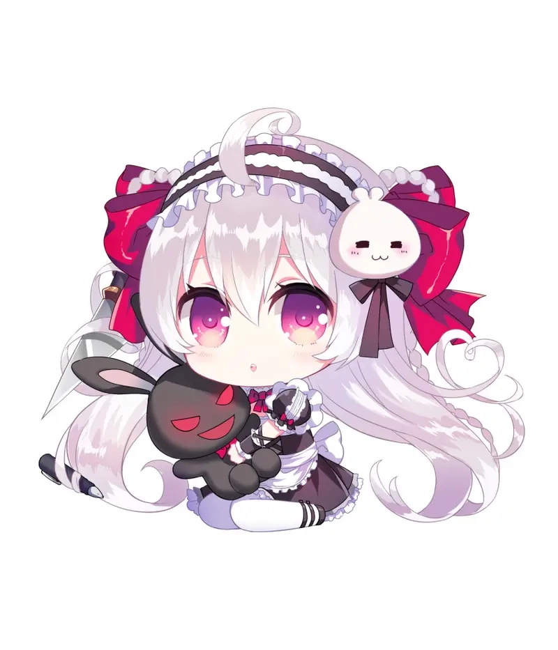 Gây ấn tượng ngay từ cái nhìn đầu với hình nền điện thoại cute chibi