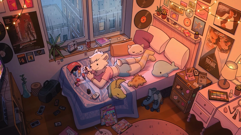 Chill tuyệt vời cùng hình chill cute dễ thương và thú vị