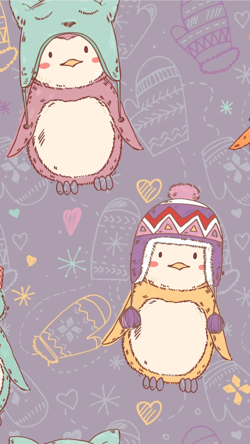 Yêu từ cái nhìn đầu tiên với ảnh chim cánh cụt cute chibi cực dễ thương