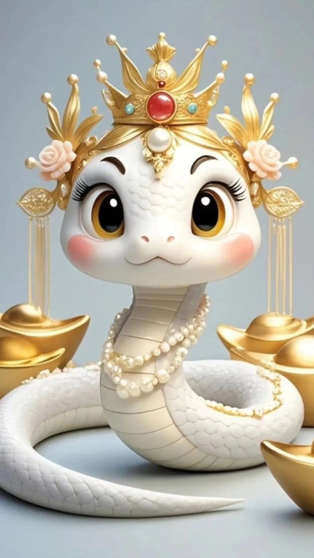 Hình nền đẹp 3d con rắn cho không gian thêm sinh động
