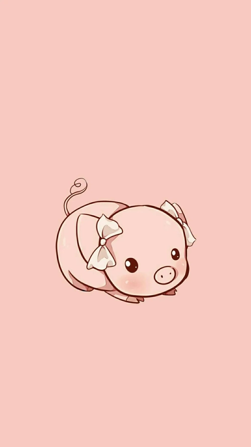 Thêm hình nền heo dễ thương cho điện thoại để màn hình sinh động