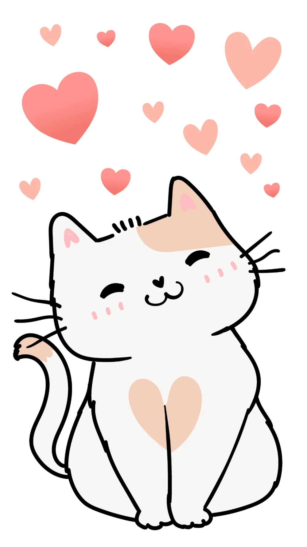 Hình nền điện thoại cute mèo là lựa chọn hoàn hảo cho màn hình của bạn